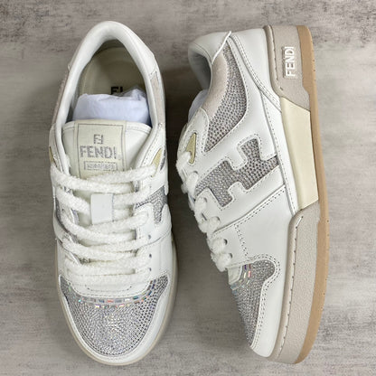 Fendi Match "White-Beige" Crystals
