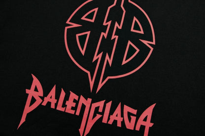 Balenciaga Sweatshirt "Black-Red"