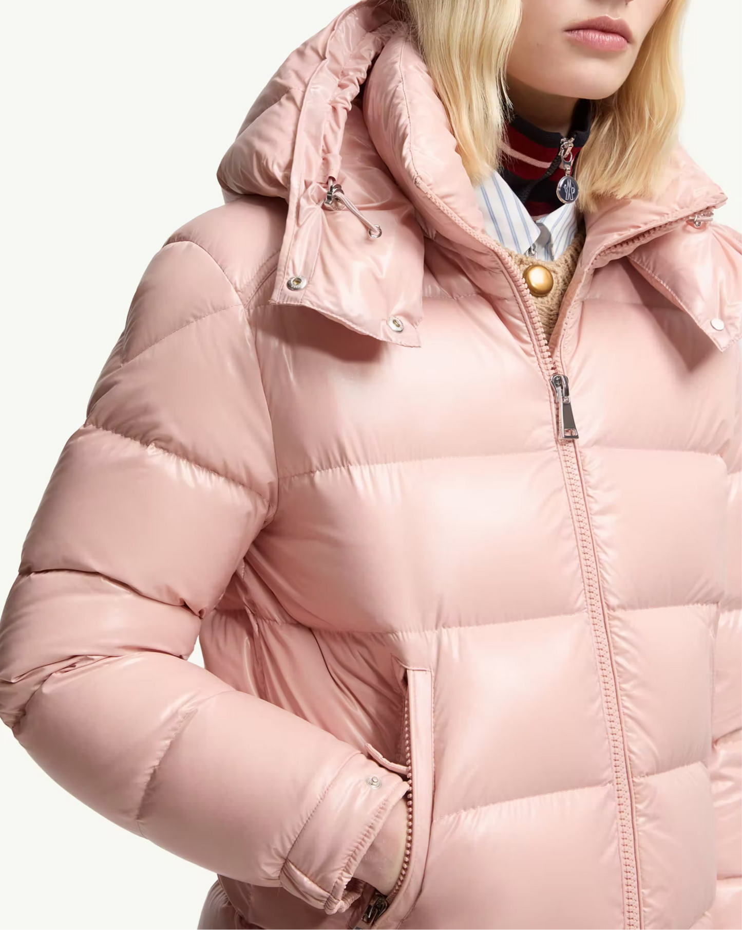 Moncler Maire Down Jacket "Pink"