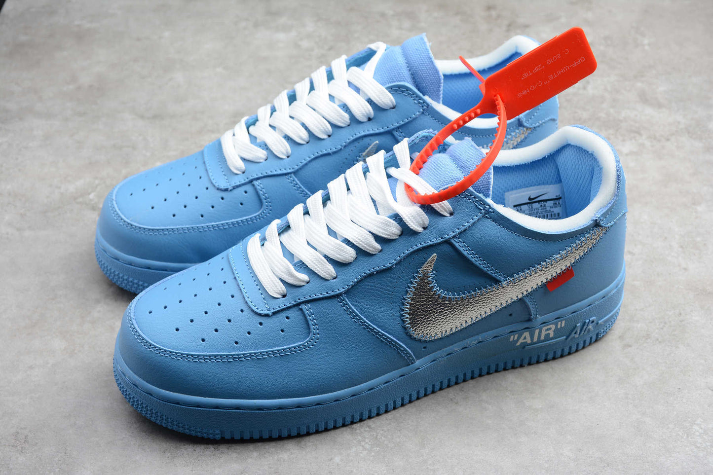 Off-White x Nike Air Force 1 "MCA University Blue"
