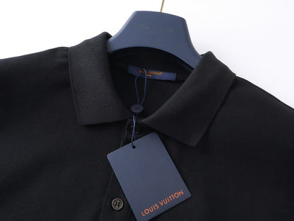 Louis Vuitton Polo T-Shirt "Black"