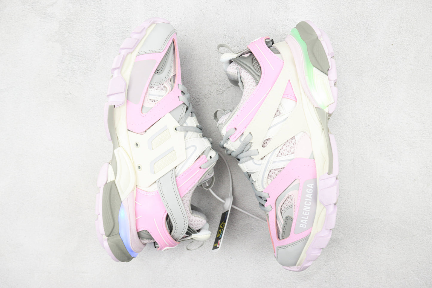 Balenciaga Track "White-Pink" LED