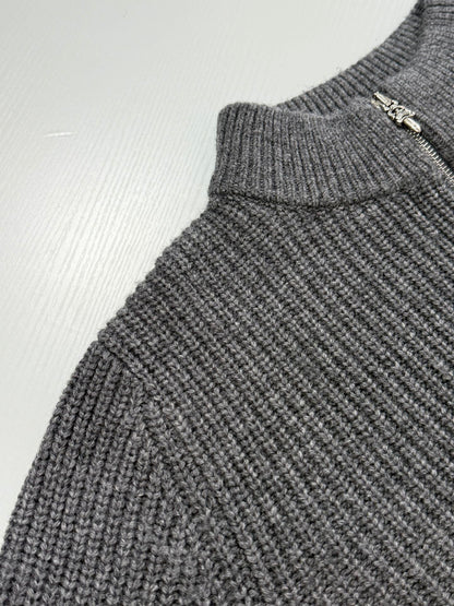 Chrome Hearts Large Cross Cashmere Knit "Grey"