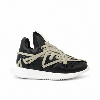 Rick Owens Geth Runner Megalaced "Black"