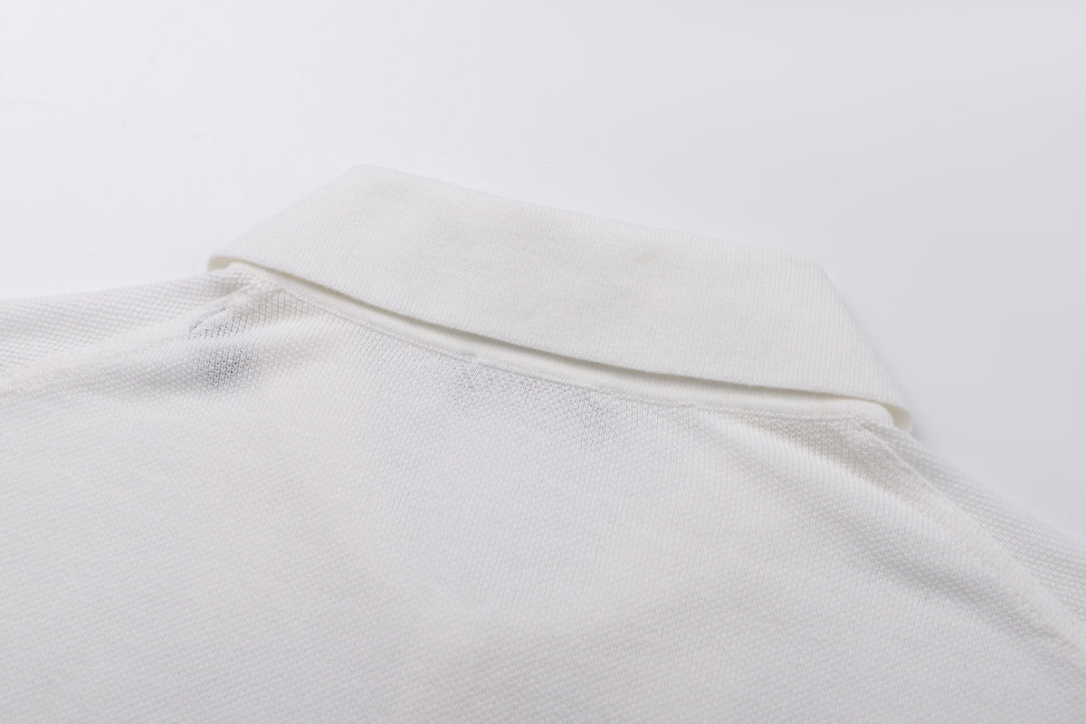 Zegna Cotton Polo Shirt "White"