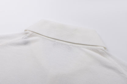 Zegna Cotton Polo Shirt "White"