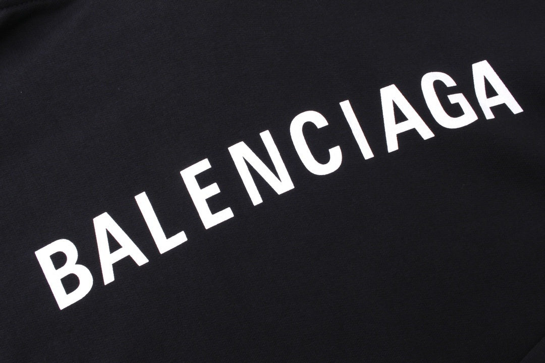 Balenciaga Hoodie "Black-White"