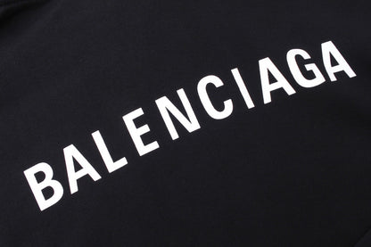Balenciaga Hoodie "Black-White"