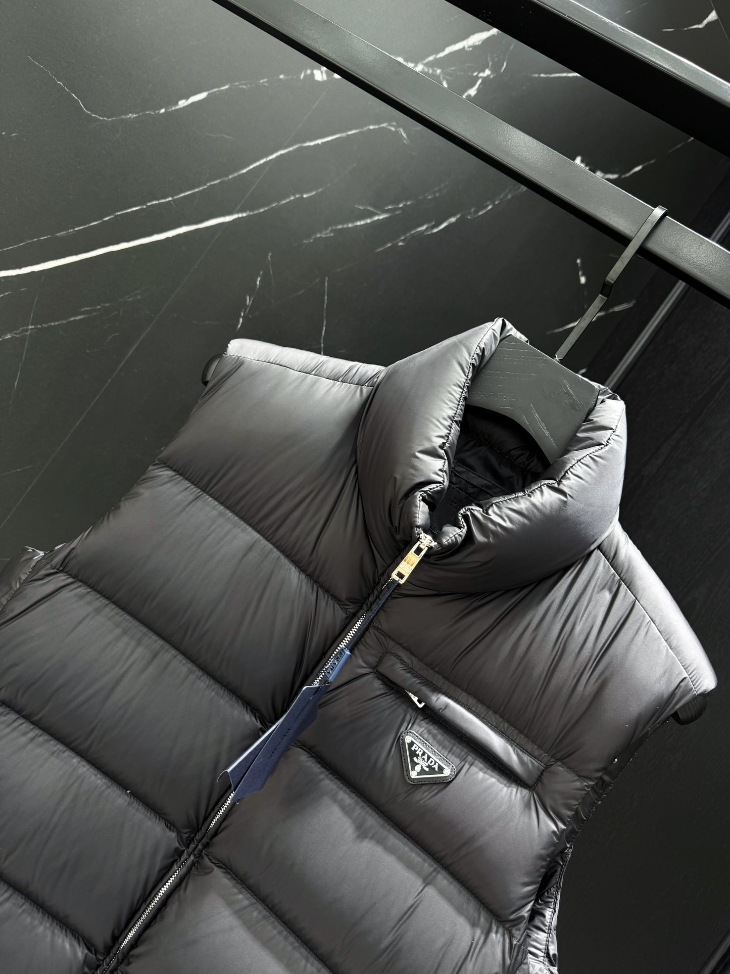 Prada Down Vest "Dark Grey"