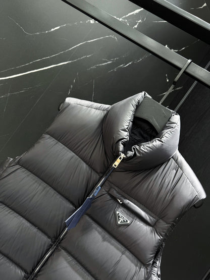 Prada Down Vest "Dark Grey"