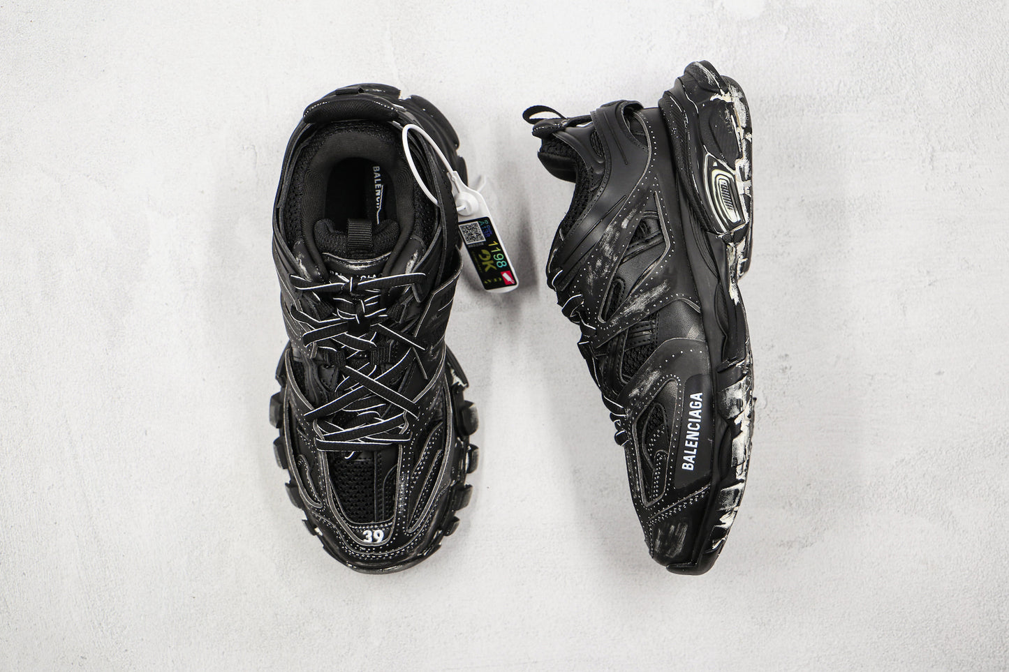 Balenciaga Track "Black Faded"