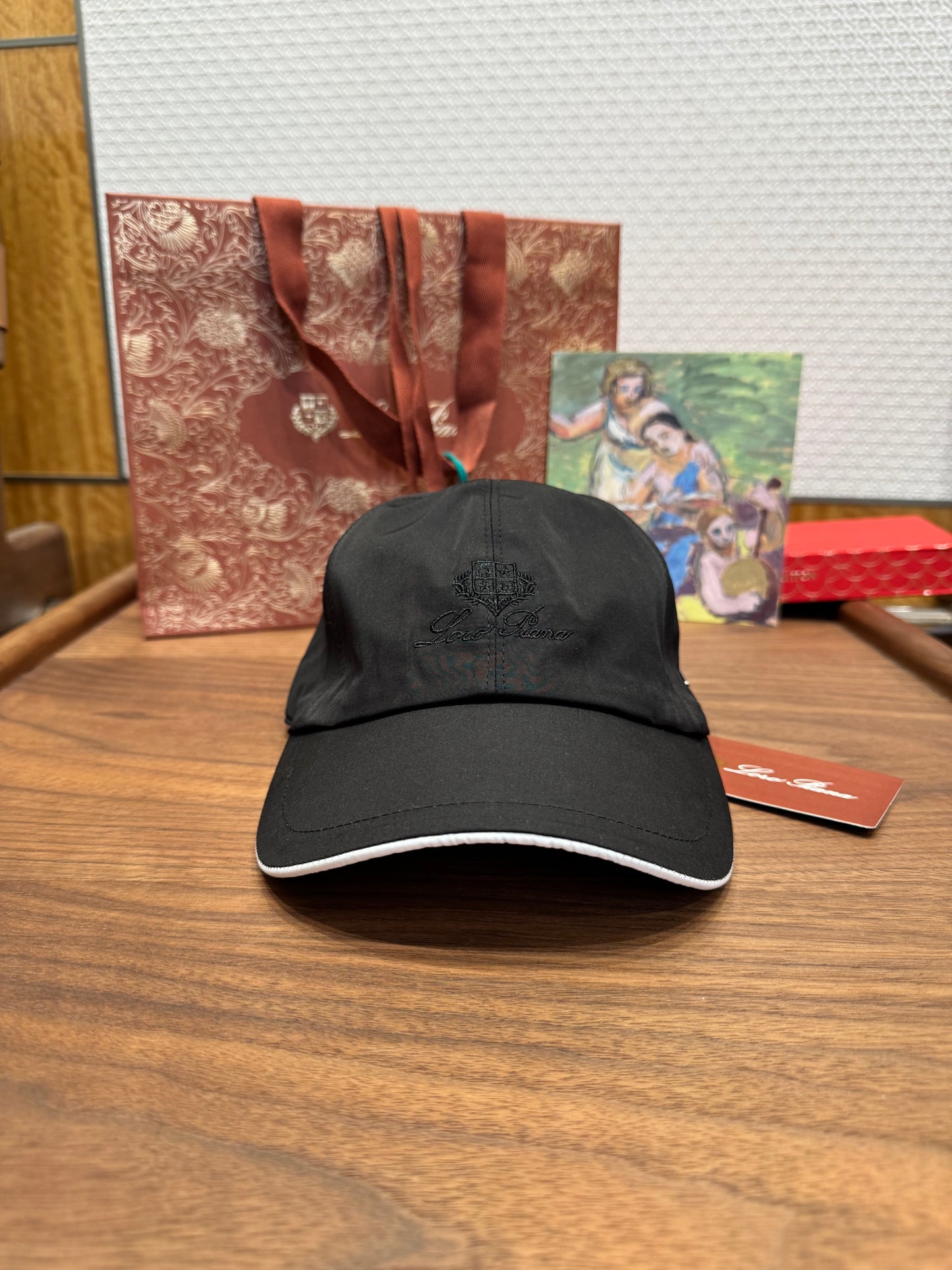 Loro Piana Baseball Hat "Black"