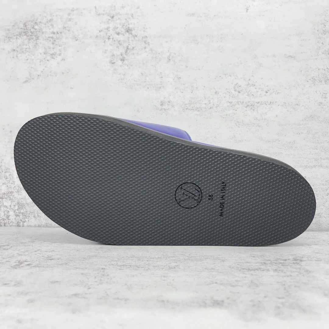 Louis Vuitton Slides "Purple-Black-Pink"