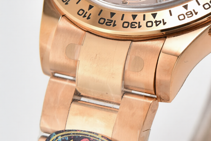 Rolex Daytona Rose Gold 40mm Moissanite Dial