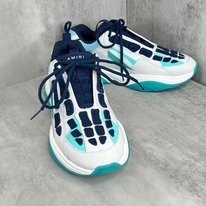 Amiri Bone Runner "White-Turquoise"