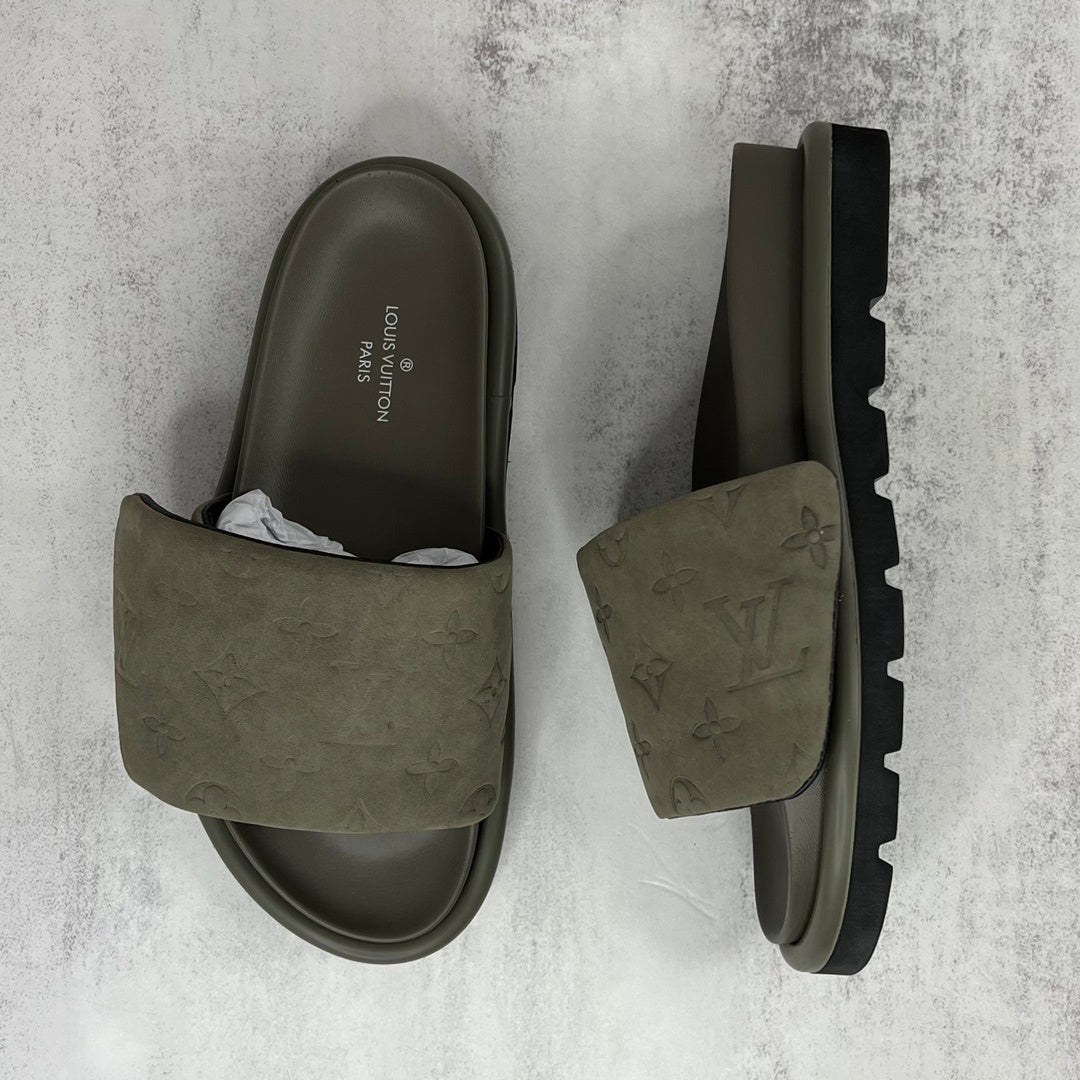 Louis Vuitton Slides "Olive"