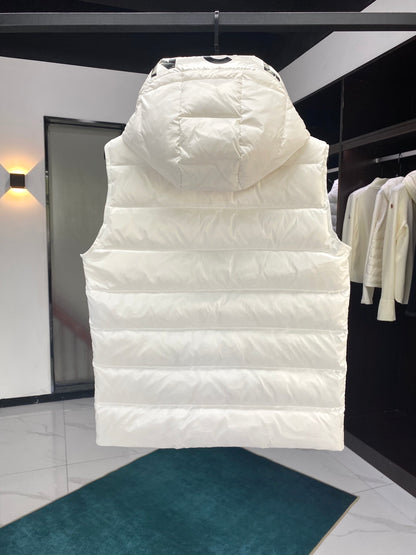 Moncler Montreuil Down Vest "White"