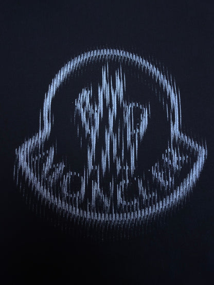 Moncler Blurred Logo Sweatshirt "Black"