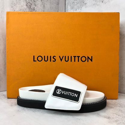 Louis Vuitton Slides "White-Black"