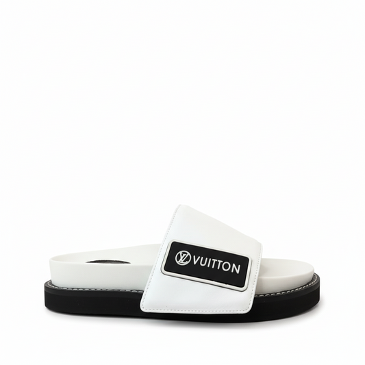 Louis Vuitton Sunset Comfort Slides "White"