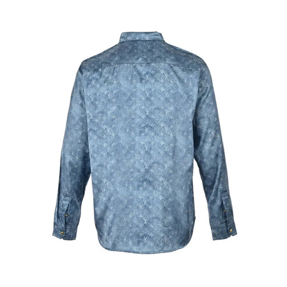 Louis Vuitton Monogram Shirt "Blue"
