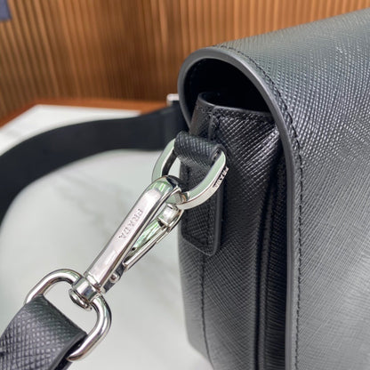 Prada Saffiano Leather Shoulder Bag