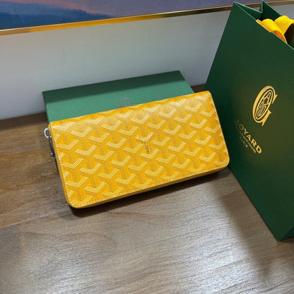 Goyard Matignon GM Wallet "Yellow"