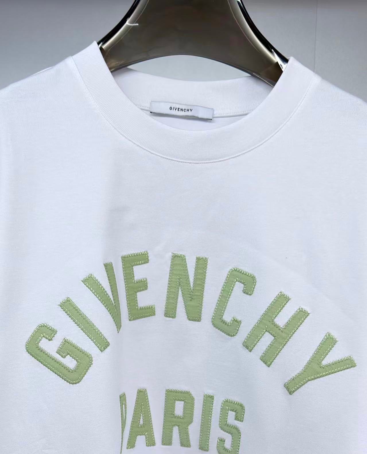 Givenchy Emrboidered Logo T-Shirt "White"