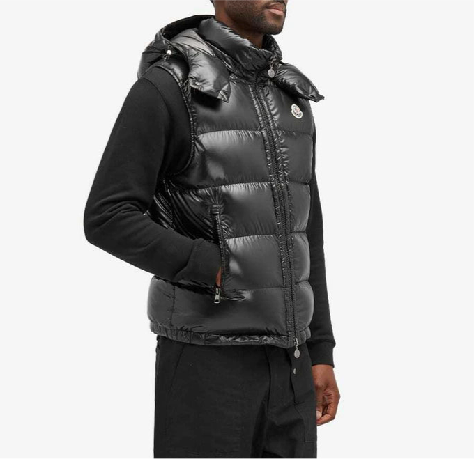 Moncler Bormes Down Vest "Graphite"