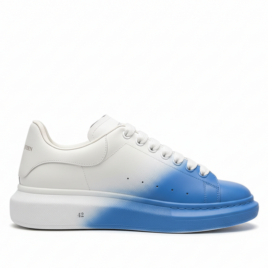 Alexander McQueen Oversized "White-Pastel Sky"