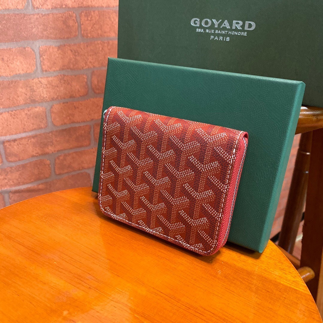 Goyard Matignon PM Wallet "Red"