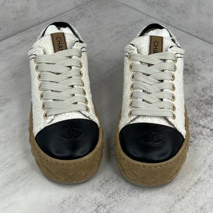 Chanel Tweed "White-Black"