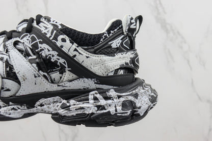 Balenciaga Track "Black-White-Graffiti"