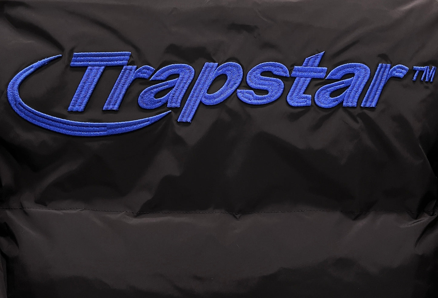 Trapstar Hyperdrive Down Jacket "Black-Blue"