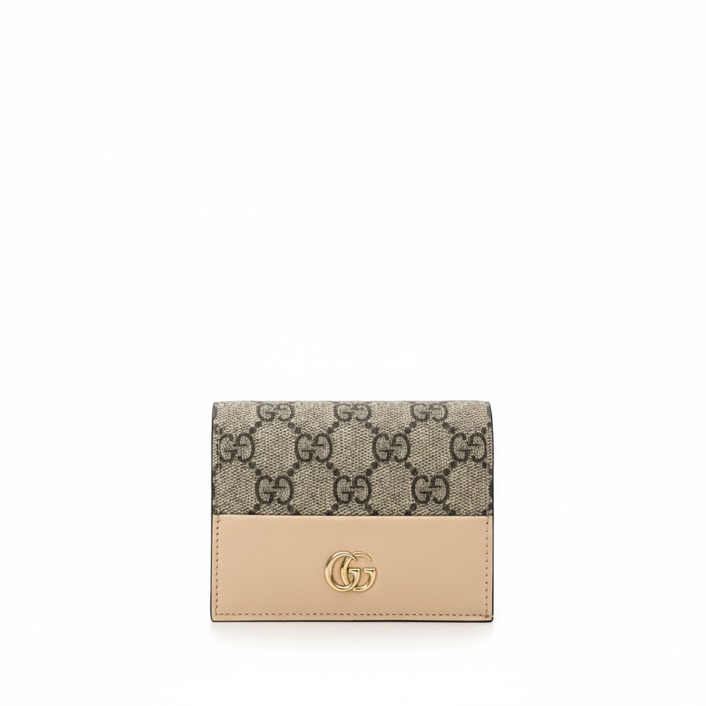 Gucci Bi-colour GG Marmont Small Wallet