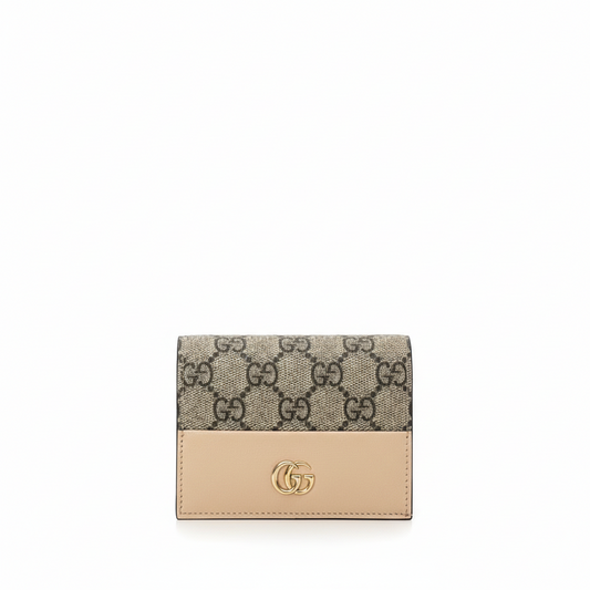 Gucci Bi-colour GG Marmont Small Wallet