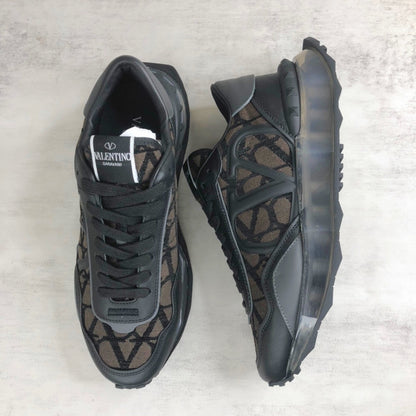 Valentino Garavani Netrunner "Black-Brown Monogram"