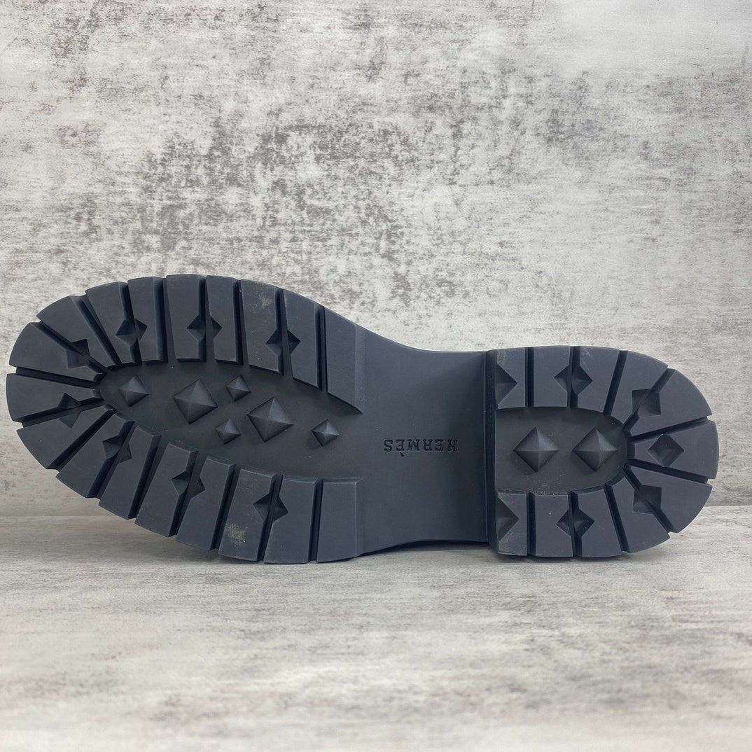 Hermes Leather Loafers "White"