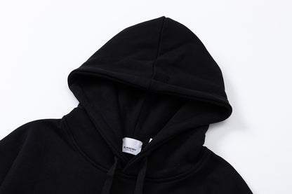 Burberry Logo Print Hoodie "Black"