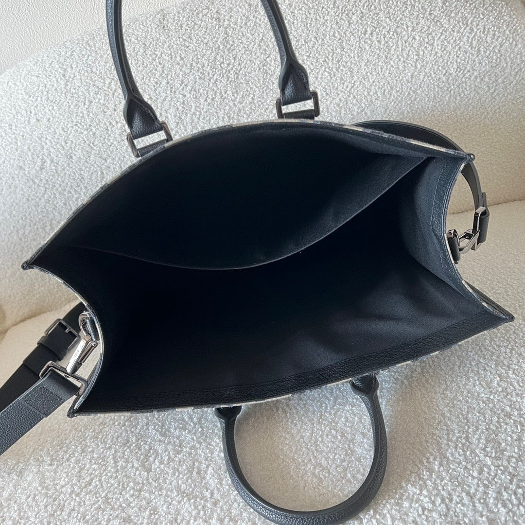 Dior Oblique Jacquard East-West Tote Bag