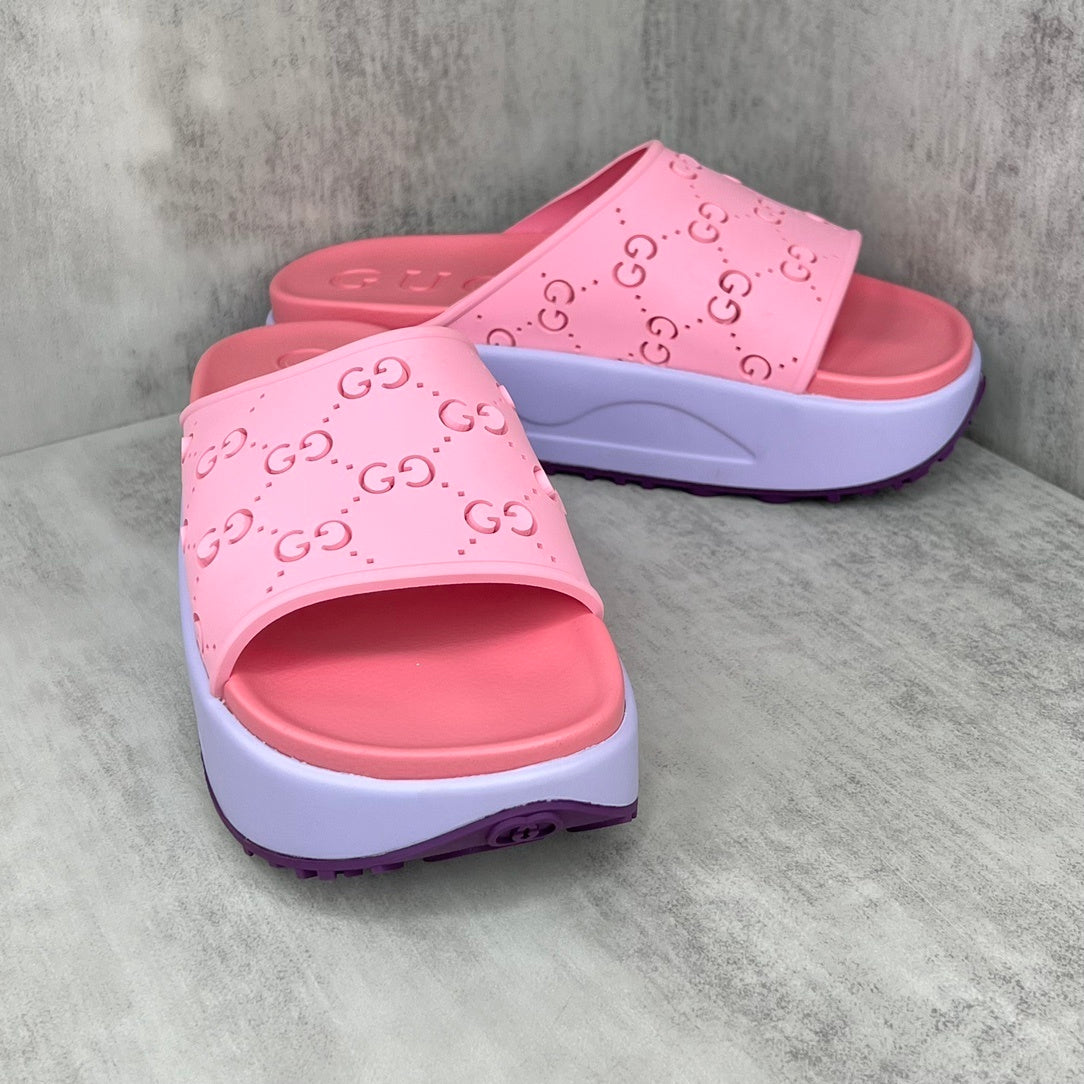 Gucci Slides "Pink-Purple"