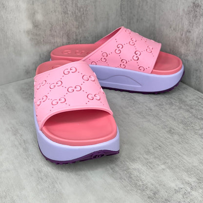 Gucci Slides "Pink-Purple"