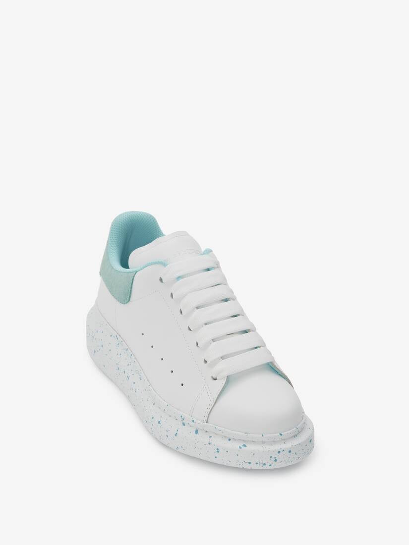 Alexander McQueen Oversized "White-Aquamarina"