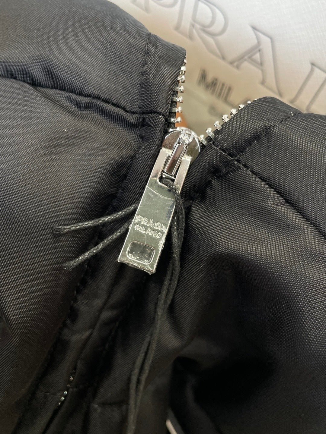 Prada Re-Nylon Short Down Jacket "Black"