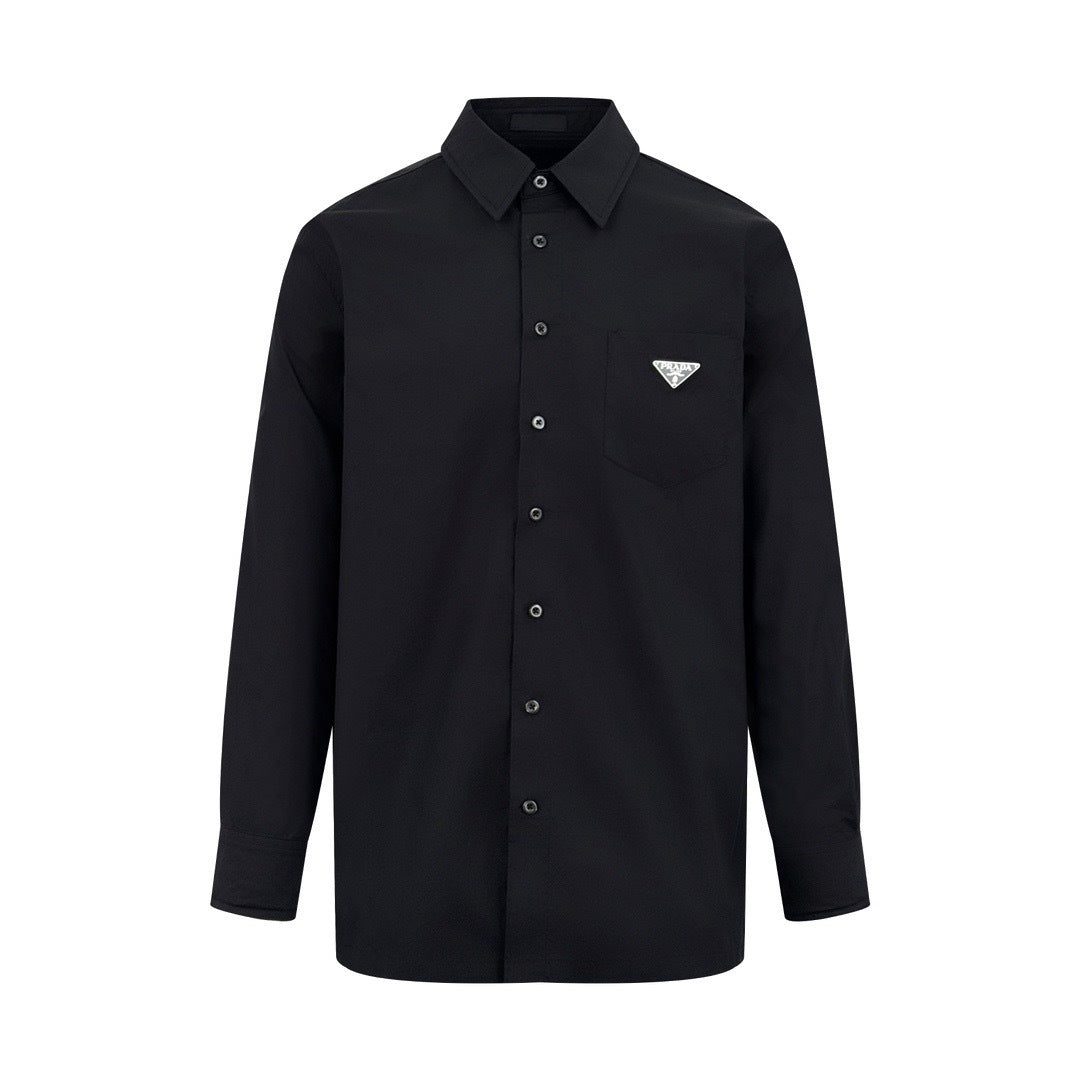 Prada Cotton Shirt "Black"