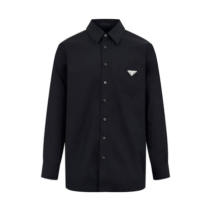 Prada Cotton Shirt "Black"