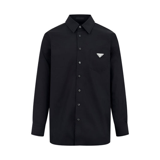 Prada Cotton Shirt "Black"