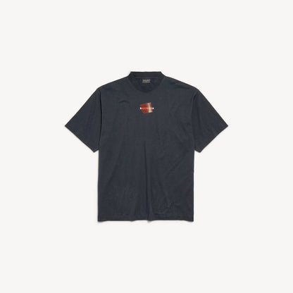 Balenciaga Taped Back T-Shirt "Black"