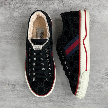 Gucci Tennis 1977 Low "Black Monogram"