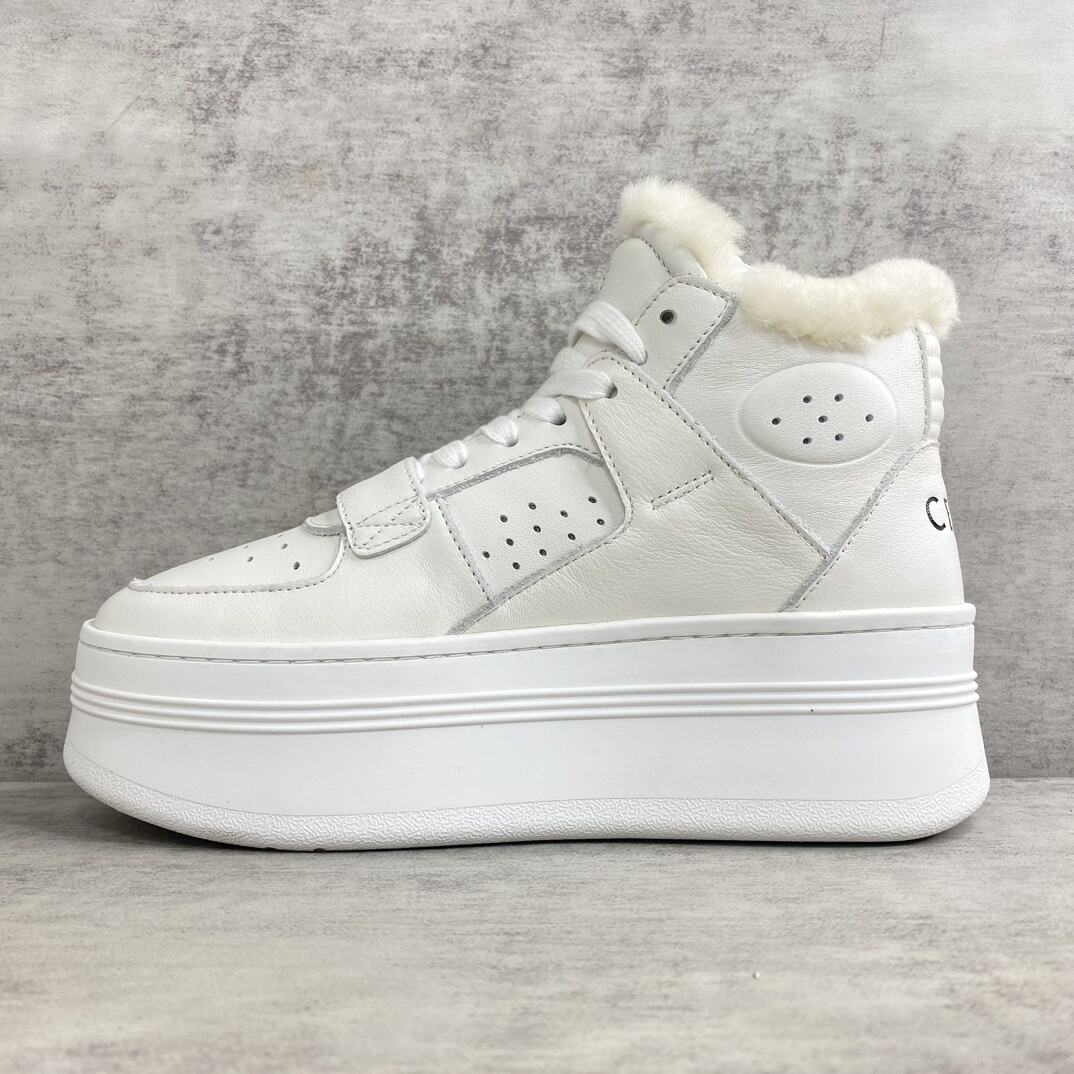 Celine Platform High-Top "White"